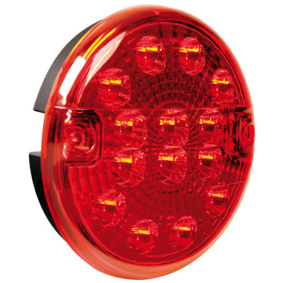 FARO RETRONEBBIA ROTONDO LED 12-24V