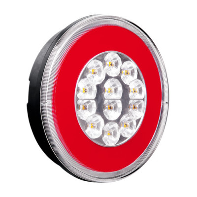 FARO RETROMARCIA ROTONDO O-LED 12-24V