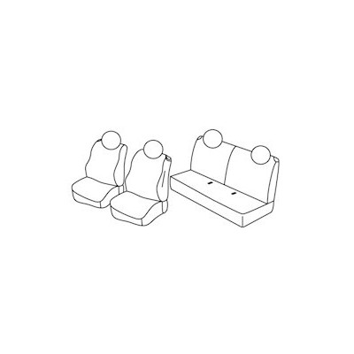 FOD.SUPERIOR NER-GRIG SU ORD FIAT 500 07+, FIAT 500C 09+