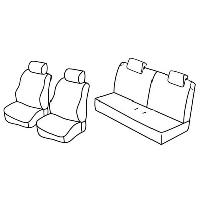 FOD.SUPERIOR GRIG-NER SU ORD FIAT PANDA 03+12