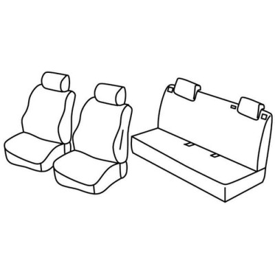 FOD.SUPERIOR NERO-BLU SU ORD FIAT G.PUNTO-P.EVO 5P 05+12