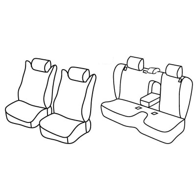FOD.SUPERIOR NOCCIOLA SU ORD. SUBARU FORESTER 08+13