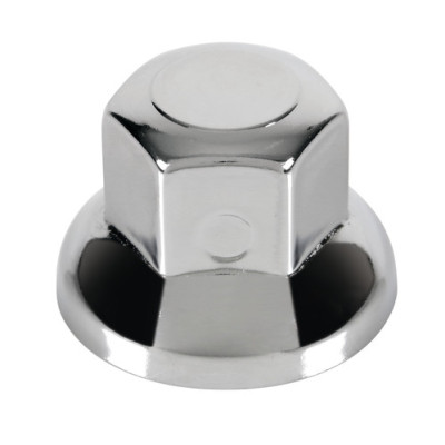 SET 40 PZ.COPRIBULLONI 32MM INOX CROMATI TESTA PIATTA
