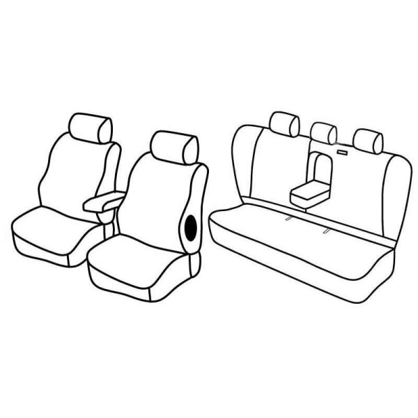 FOD.SUPERIOR NER-GRIG SU ORD. MERCEDES CLASSE C 4P 07+14