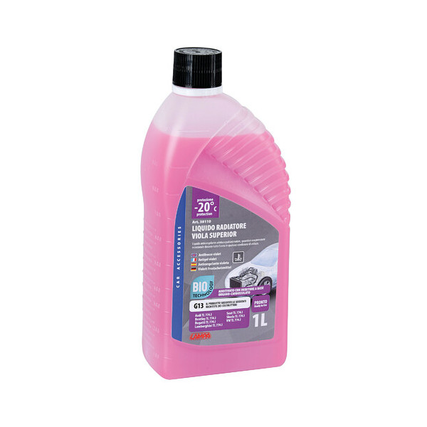 LIQUIDO RADIATORE G13  VIOLA  1 LT. PRONTO ALL USO (-20)