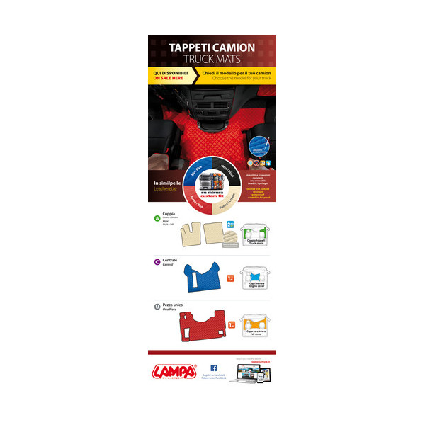 LOCANDINA  ACCESSORI CAMION  TAPPEZZERIA