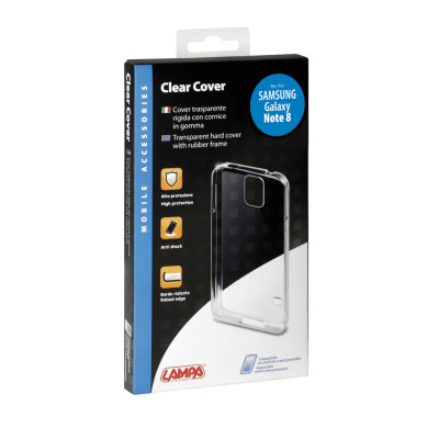 COVER  CLEAR  PER SAMSUNG NOTE 8