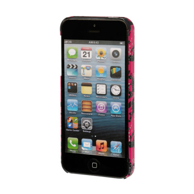 COVER  STYLISH  IPHONE 5-5S-SE ROSA CAMOUFLAGE