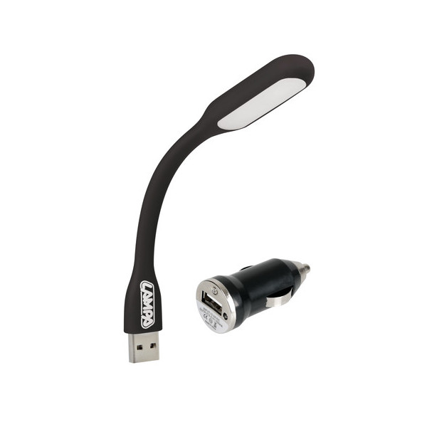 LAMPADA NAVIGATORE COB 2-IN-1 CON SPINOTTO USB 1000 MA