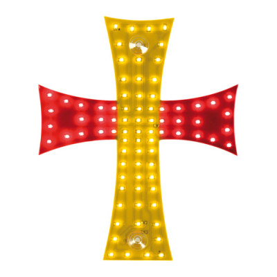 CROCE A LED SPAGNA 24V