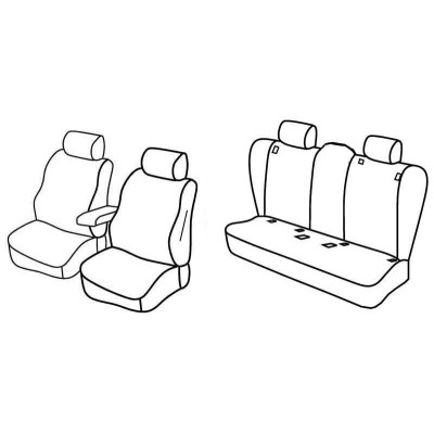 FOD.SUPERIOR NER-GRIG SU ORD. BMW X1 (E84) 09+15