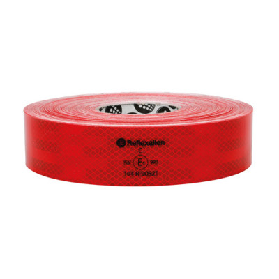 NASTRO PREMIUM ROSSO  50M.SUP RIGIDE OMOLOGATO ECE 104
