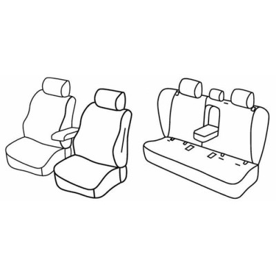 FOD.SUPERIOR NER-GRIG SU ORD. BMW SERIE 3 TOURING 05+12