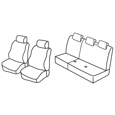 FOD.SUPERIOR GRIG-NER SU ORD. DACIA LOGAN MCV 5P 07+13