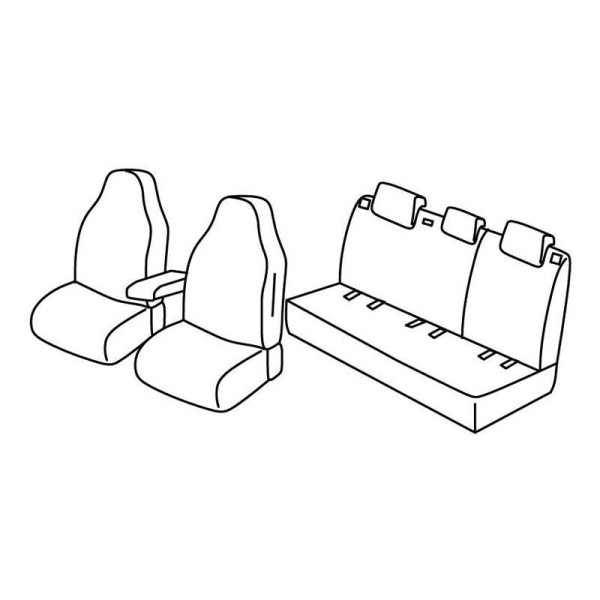 FOD.SUPERIOR BEIGE SU ORD. SKODA FABIA 5P 15+