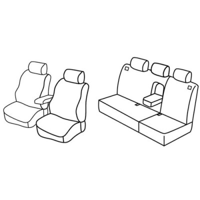 FOD.SUPERIOR NER-GRIG SU ORD. VW GOLF IV SW 99+06