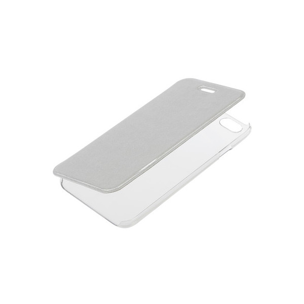 COVER  CLEAR BACK  IPHONE 6-6S ARGENTO