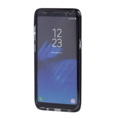 COVER  ALPHA-GUARD  SAMSUNG GALAXY S8+ NERO+NERO