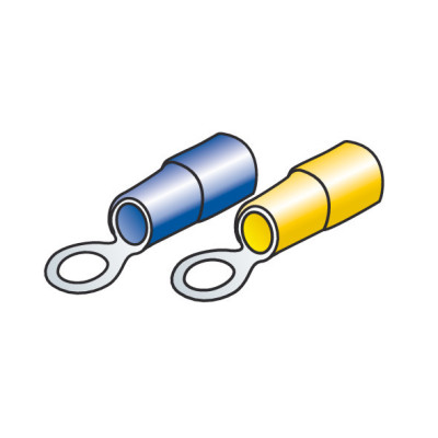 KIT 40 CAPICOR.ANELLO BLU-GIA