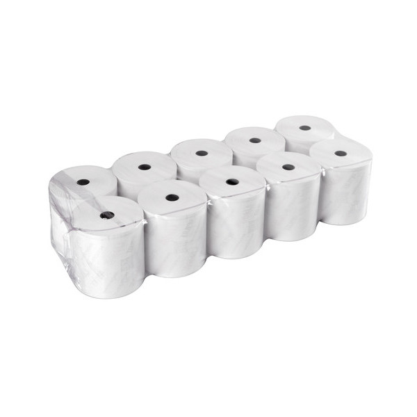 ROTOLI CARTA TERMICA POS  80x 80mt FORO12 DIAMETRO 78 GR 55 PEZZI 10