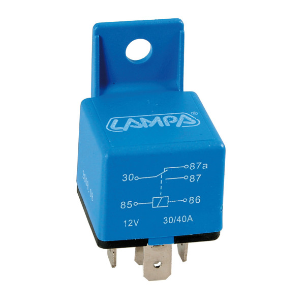 RELE  UNIV.12V-30A 5 CONTATTI