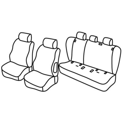 FOD.SUPERIOR NERO-BLU SU ORD. BMW SERIE 1 5P 04+11