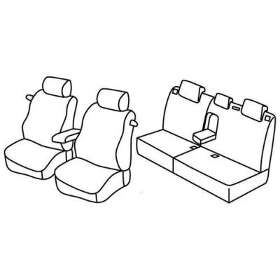 FOD.SUPERIOR NERO-BLU SU ORD. CITROEN C4 3P 05+10
