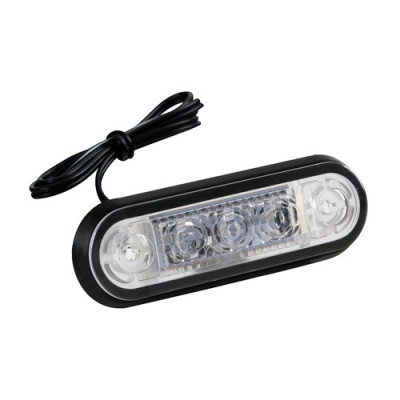 LUCE DA INCASSO A 3 LED SMD VERDE V-3 