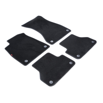 SR.TAP.MOQUETTE NERI COMPATIB CON AUDI A4 2015+AUDI A5 2016+