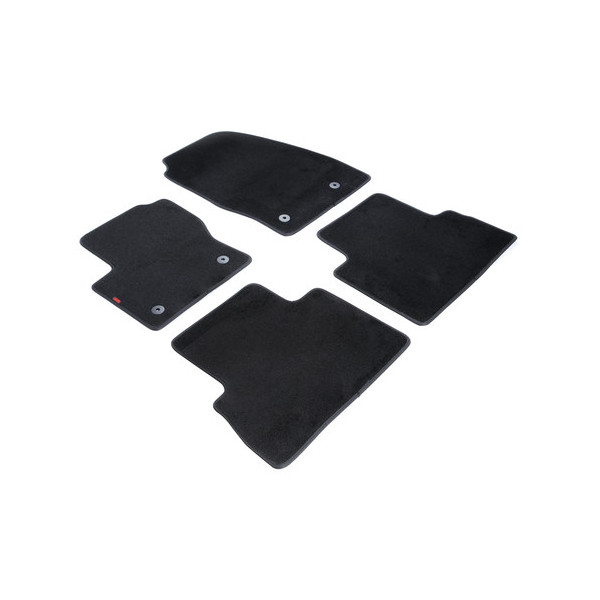 SR.TAP.MOQUETTE NERI COMPATIB CON FORD C-MAX 2015+