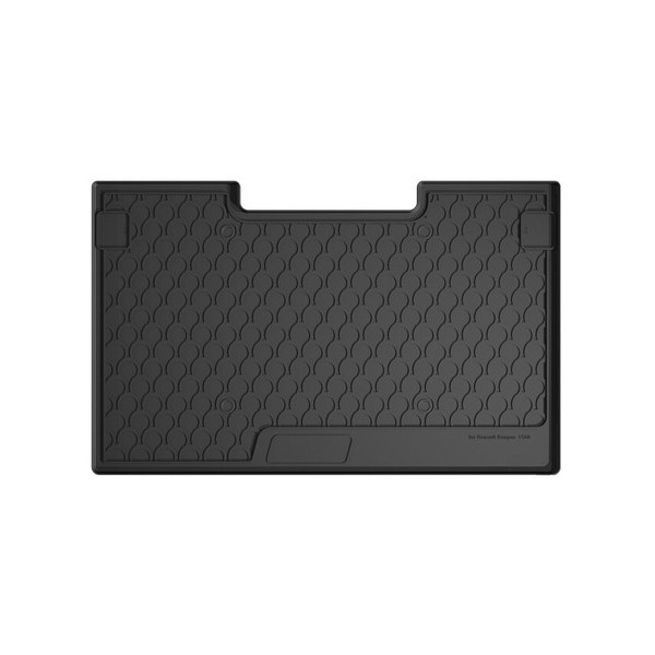 VASCA BAULE SU MISURA GOMMA COMPATIB C-RENAULT KANGOO PASSENGER 2008 2012-FL 2016+