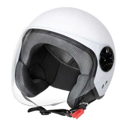 CASCO LD-3 DEMI-JET TG.S BIANCO OPACO