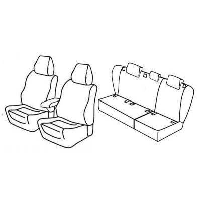 FOD.SUPERIOR NER-GRIG SU ORD. VW GOLF V SW 07+09