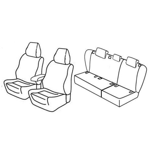 FOD.SUPERIOR NER-GRIG SU ORD. VW GOLF V SW 07+09