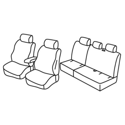 FOD.SUPERIOR NERO-BLU SU ORD. VW CADDY LIFE 5P 04+15