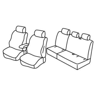 FOD.SUPERIOR BEIGE SU ORD. VW CADDY LIFE 5P 04+15