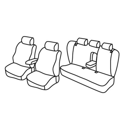 FOD.SUPERIOR BEIGE SU ORD. VW PASSAT 4P 96+05