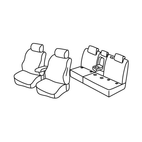 FOD.SUPERIOR NER-GRIG SU ORD. VOLKSWAGEN TIGUAN 16+