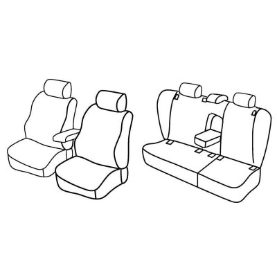 FOD.SUPERIOR NERO-BLU SU ORD. VW GOLF V SW 07+09