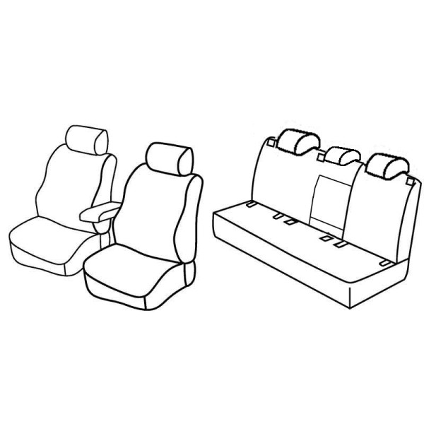 FOD.SUPERIOR NER-GRIG SU ORD VW GOLF VI 5P 08+12