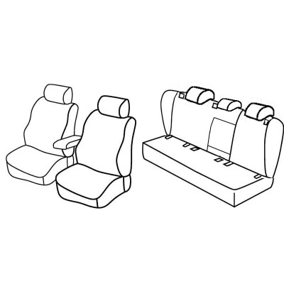 FOD.SUPERIOR BEIGE SU ORD. VW GOLF VI SW 09+13