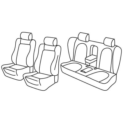 FOD.SUPERIOR BEIGE SU ORD. VW PASSAT CC 4P 08+12