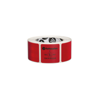 NASTRO VALUE ROSSO  12,5M.SUP TELONATE SEGMENTATO OMOLOGATO ECE 104