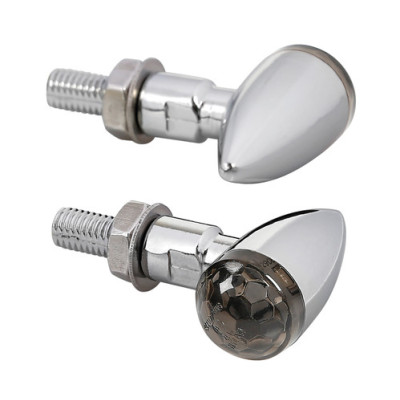 CP. FRECCE DROP ARGENTO LED VETRO FUME