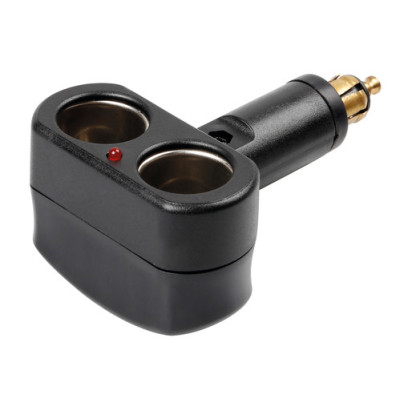 SPINOTTO DIN DOPPIA USCITA 24V