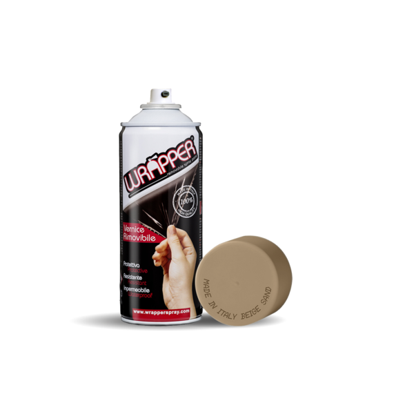 WRAPPER BEIGE SAND  PELLICOLA SPRAY REMOVIBILE 400 ML ARMY- CAMOUFLAGE