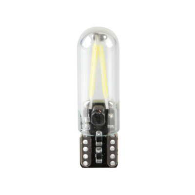 CP.LAMPADE T10 9-32V COB 6500°K, BIANCO - IN VETRO