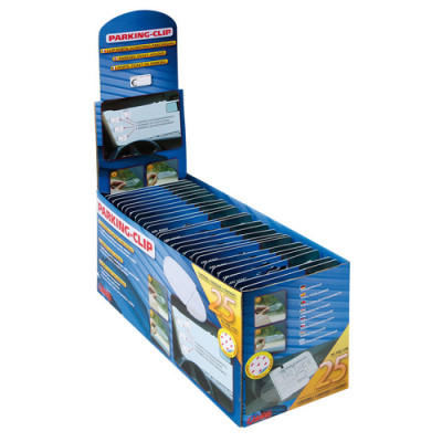 DISPLAY 25PCS PARKING-CLIP