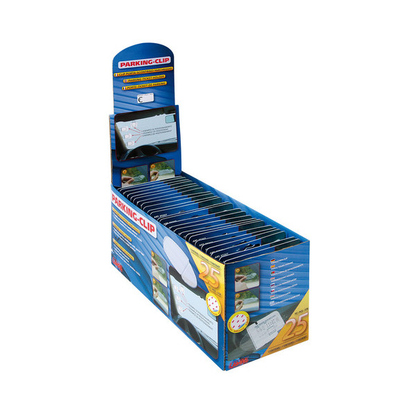 DISPLAY 25PCS PARKING-CLIP