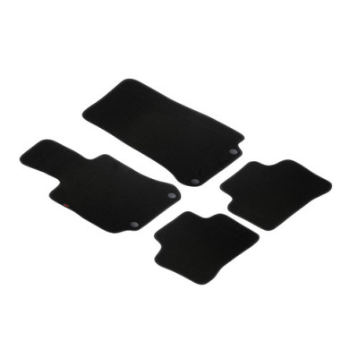 SR.TAP.MOQUETTE NERI COMPATIB CON MERCEDES GLC X253 2015+
